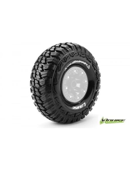 Louise RC - CR-GRIFFIN - 1-10 Crawler Tires - Super Soft - for 1.9" Rims - 1 Pair