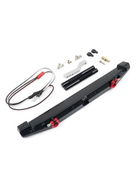 Aluminum Alloy Tow HookRear Bumper w/ LED For Traxxas