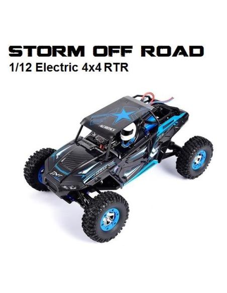 STORM OFF-ROAD 4WD 1/12 RC 2.4Ghz - Blue