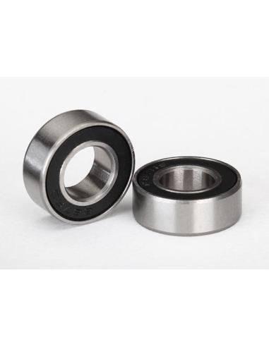 Rodamientos Black rubber 7x14x5mm Traxxas (2u)
