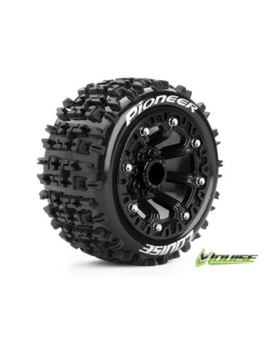 Louise RC ST-PIONEER 1/10 Stadium Truck Soft - Black 2.8" Rims - 1/2"-Offset