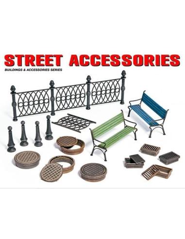 MiniArt Accesorios Street Acc. 1/35