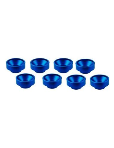 Arandelas Aluminio para Servo - Azul (8U.)