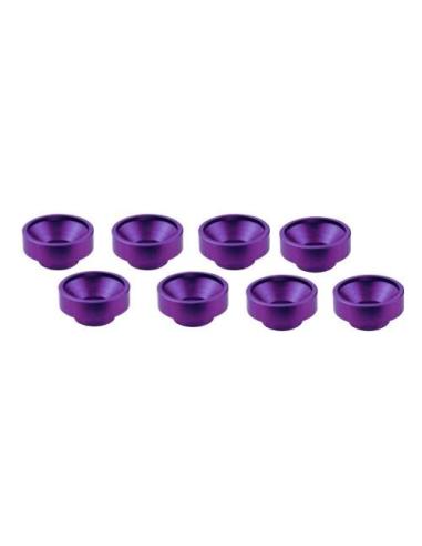 Arandelas Aluminio para Servo - Púrpura (8U.)
