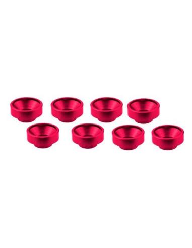 Arandelas Aluminio para Servo - Rosa (8U.)
