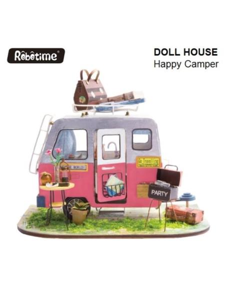 Robotime DIY Mini Dollhouse Building - Happy Camper DGM04