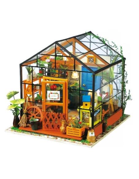 Robotime DIY Mini Dollhouse Building - Cathy’s Flower House