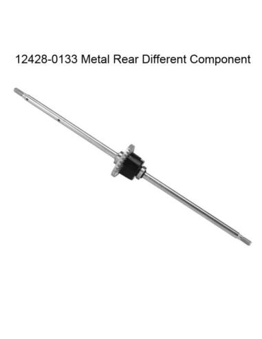 Diferencial completo Trasero Metálico WLtoys 1/12