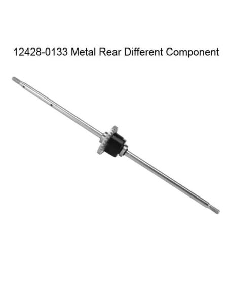 Diferencial completo Trasero Metálico WLtoys 1/12