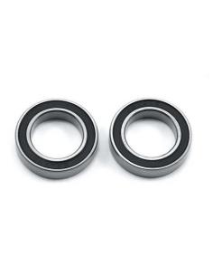 Ball bearing, black rubber...