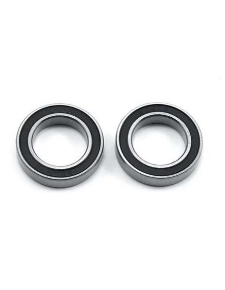 Ball bearing, black rubber sealed (15x24x5mm) (2)