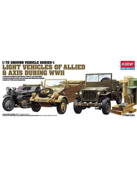 Vehículos Aliados WWII1 1/72 Academy