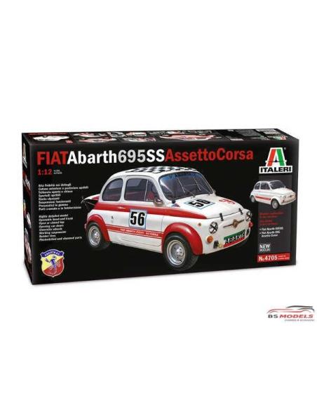 Fiat Abarth 695SS Assetto Corsa ITALERI 1/12