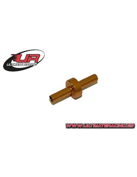 Conector dorado Ultimate Racing para el tubo de silicona