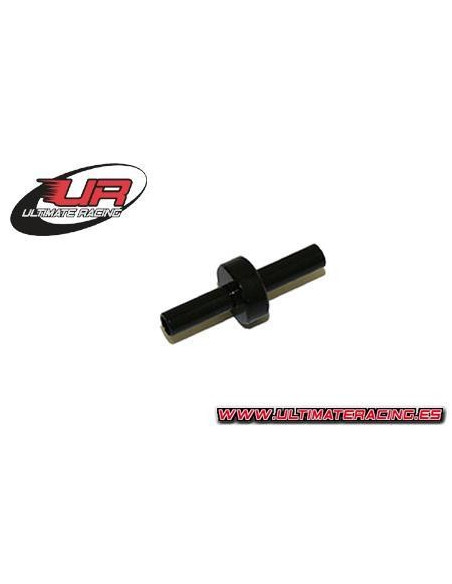 Conector Negro Ultimate Racing para el tubo de silicona.
