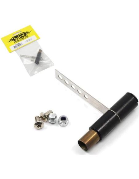 Scale stainless Steel Exhaust Pipe 1/10