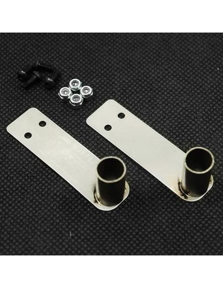 Dark Drifter Steel Exhaust Pipe 2pcs Yeah Racing