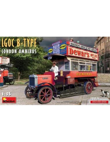 LGOC B-TYPE LONDON OMNIBUS MiniArt 1/35