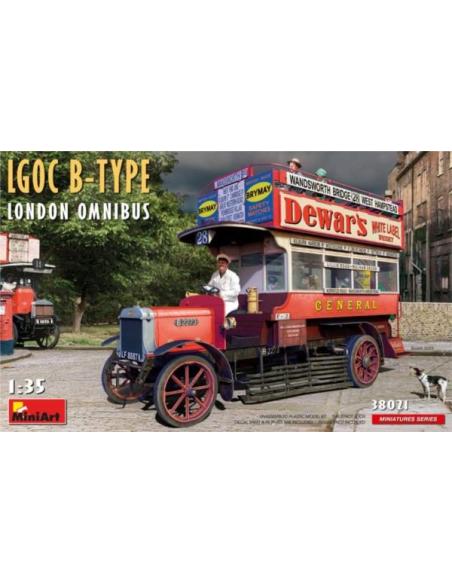 LGOC B-TYPE LONDON OMNIBUS MiniArt 1/35