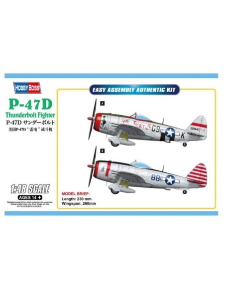 REPUBLIC P-47 D THUNDERBOLT 1/48 - Hobby Boss