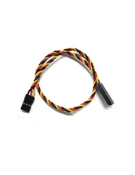 Alargo de servo trenzado de 30 cm (12") Hitec