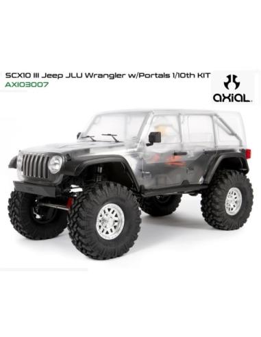 AXI03007 AXIAL SCX10 III Jeep JLU Wrangler w/Portals 1/10th KIT