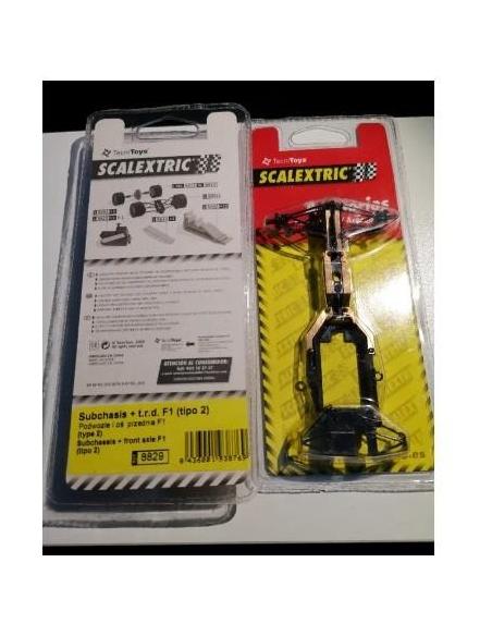 Subchasis + T.R.D. F1 tipo 2 SCALEXTRIC TECNITOYS 8829