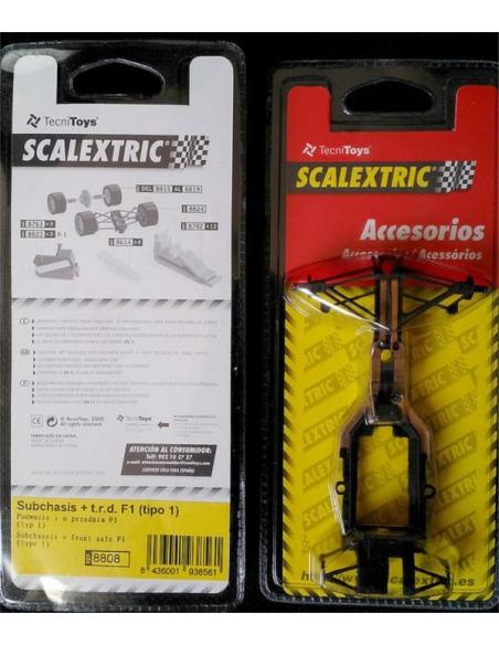 Subchasis + T.R.D. F1 tipo 1 SCALEXTRIC TECNITOYS 8808