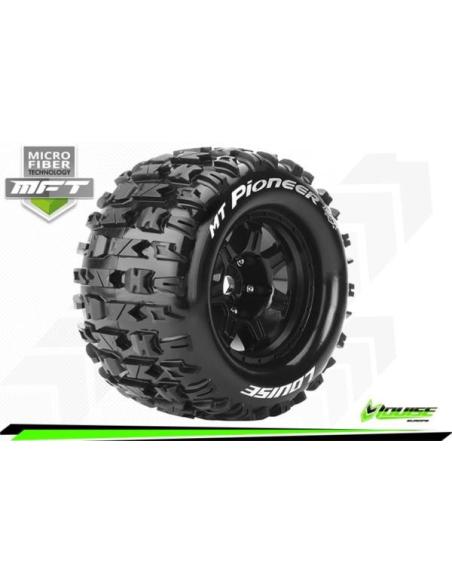 Louise RC - MFT - MT-PIONEER - 1/8 Monster Truck - Sport - Black 3.8 Wheels- 1/2 Offset Hex 17mm