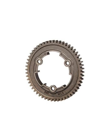 Spur Gear, 54T, Steel (1.0 metric pitch)