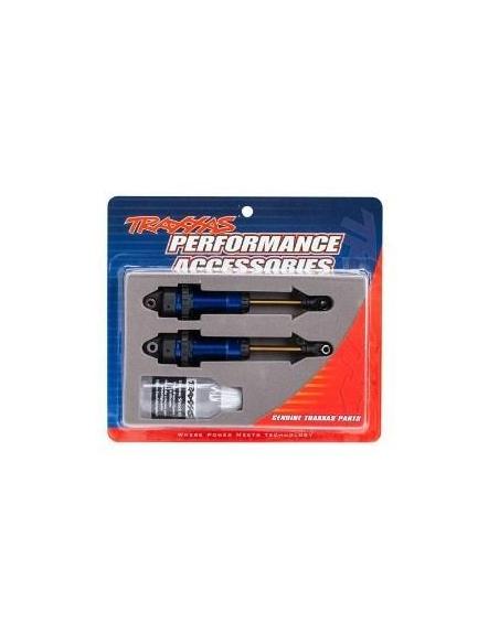 Shocks, GTR xx-long blue-anodized, PTFE-coated 7462