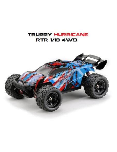 Truggy HURRICANE 1/18 4WD RTR (Azul) ABSIMA