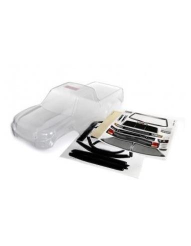 Body, TRX-4 Sport (clear, trimmed, die-cut for LED