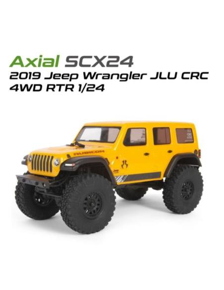 SCX24 V2 2019 Jeep Wrangler JLU CRC Rock Crawler 4WD RTR 1/24 Axial (Amarillo)