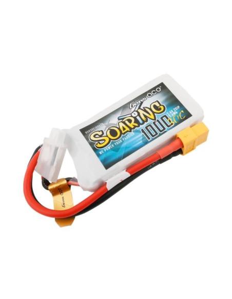 Batería LiPo Soaring 1000mAh 7.4V 30C 2S Gensace