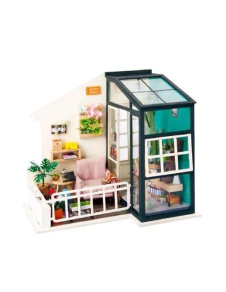 Rolife DIY Mini Dollhouse Building - Balcony Daydreaming