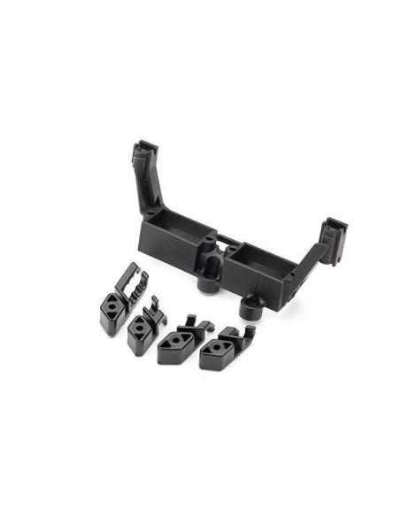 Servo mount, 2-speed/ servo mount, T-Lock/ wire clips