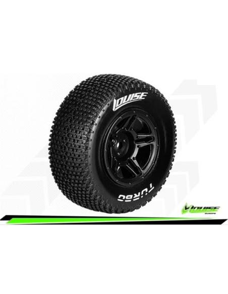 Louise RC - SC-TURBO - 1/0 Short Course  - Soft - Black Wheels