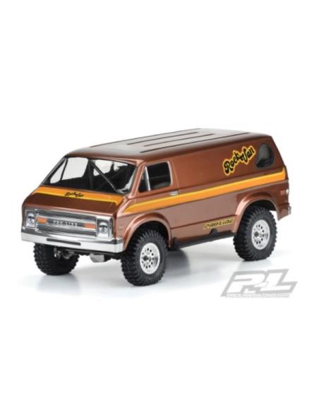 '70s Rock Van Clear Body for 12.3" (313mm) Wheelbase Scale Crawlers