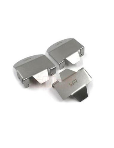 Stainless Steel Differential Protector Set For Traxxas TRX-6