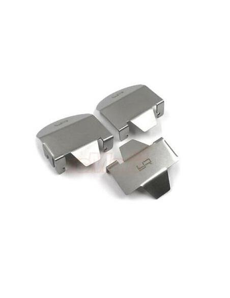 Stainless Steel Differential Protector Set For Traxxas TRX-6