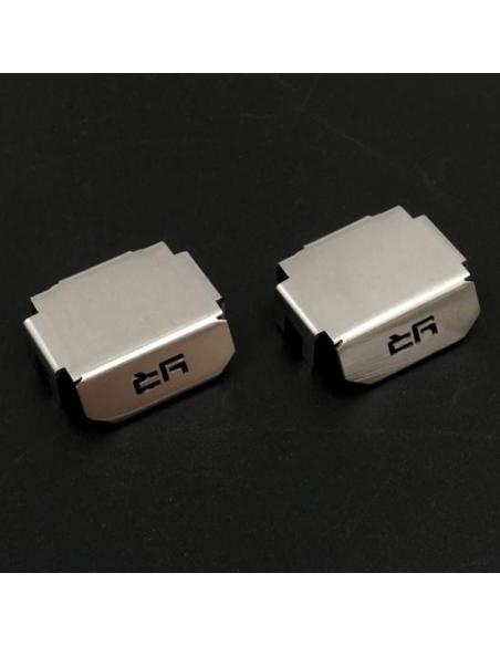 Stainless Steel Front & Rear Differential Protector For Axial SCX10 III