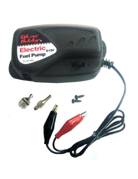 Electric Fuel Pump 6-12V (Para combustible Glow)
