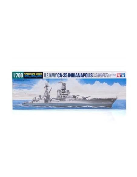 US. NAVI CA-35 Indianapolis 1/700 Tamiya