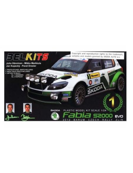 Fabia Skoda s2000 EVO BELKITS 1/24