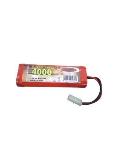Batería Super Sun Power 4000 mAh 9.6v NiMh de Jamara