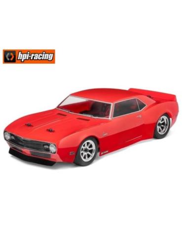 CHEVROLET CAMARO 1968 (200mm) - Clear Body - HPI