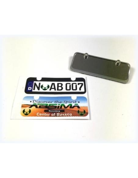 License Plate 1/10 Absima