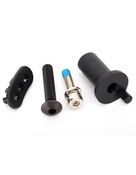 Motor mount hinge post/ 5x25mm BCS (1)/ 4x16mm CS with split and flat washer (1)