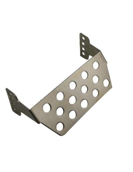 Steel Rear Fender Steering Guard-Silver for (TRX-4)